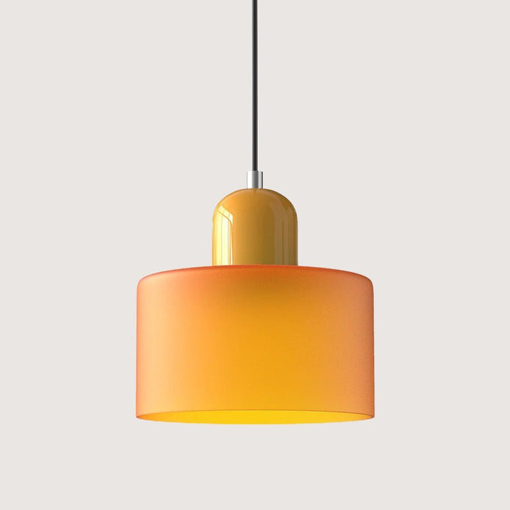 Modern taklampa i glas