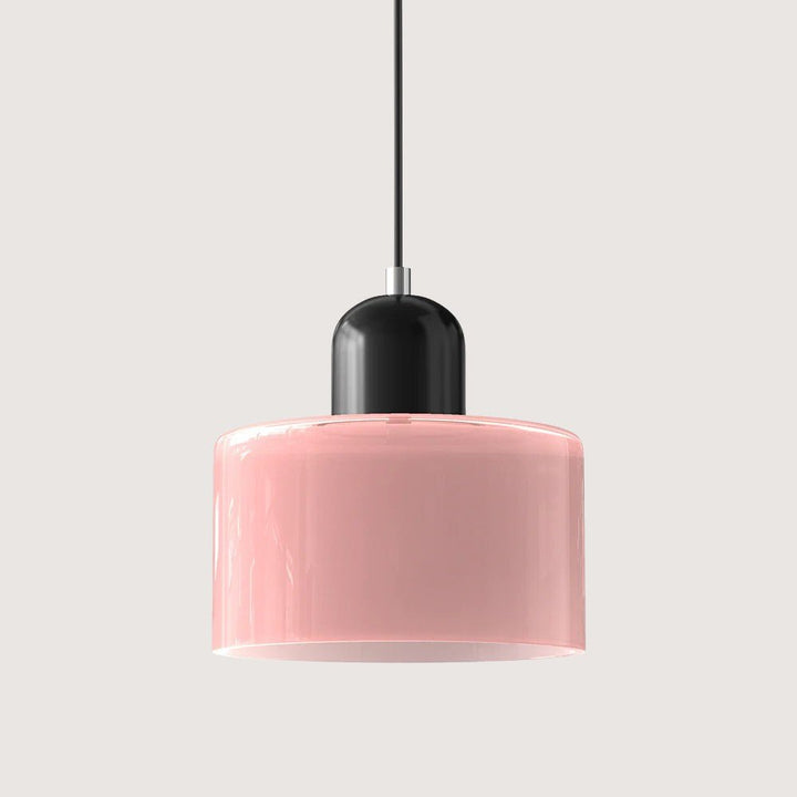 Modern taklampa i glas