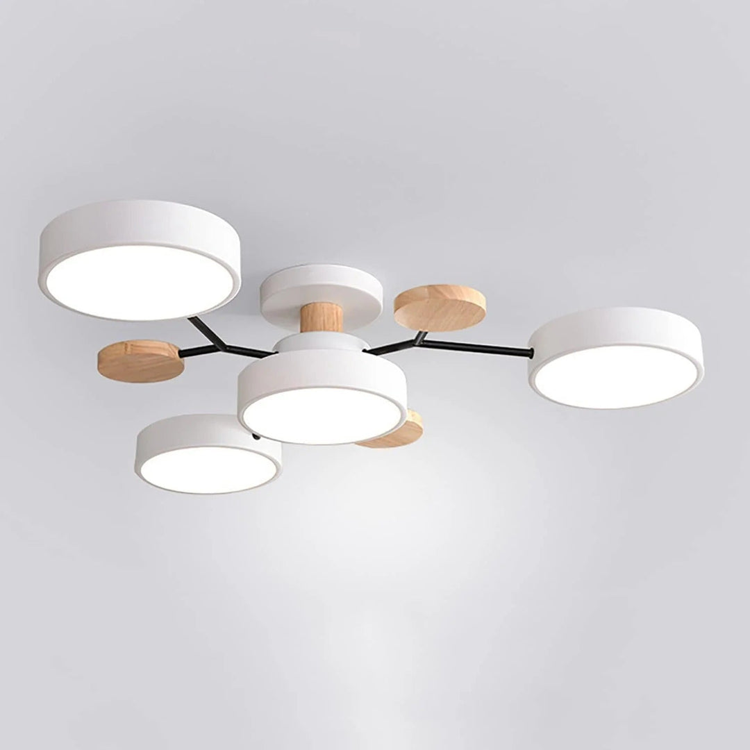Modern LED-ljuskrona för vardagsrummet