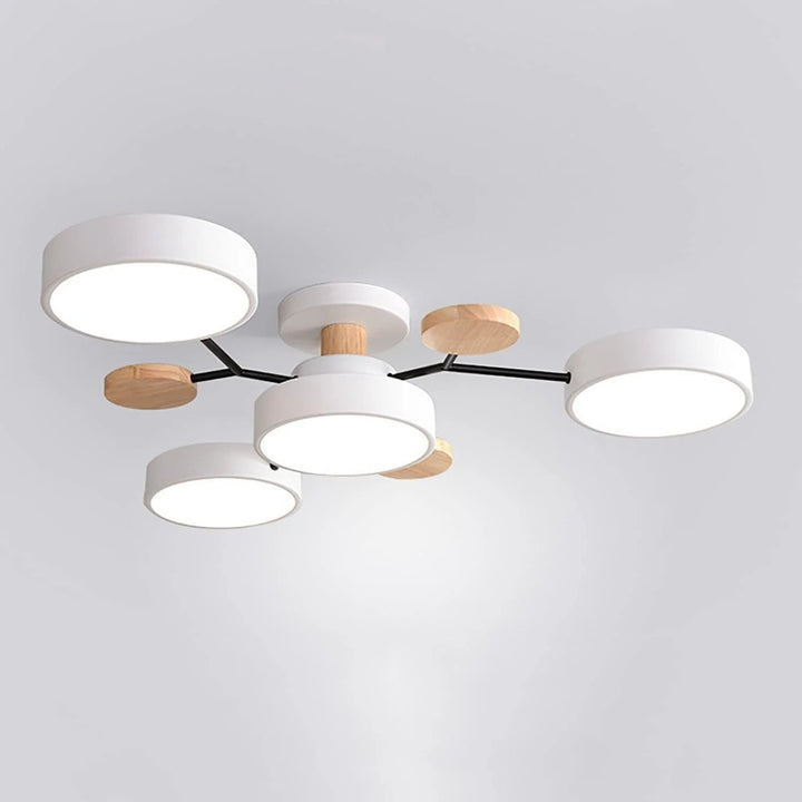 Modern LED-ljuskrona för vardagsrummet