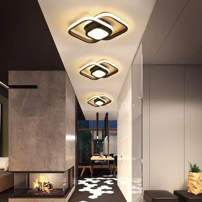 Modern LED-taklampa - Energisnål design | 24 cm