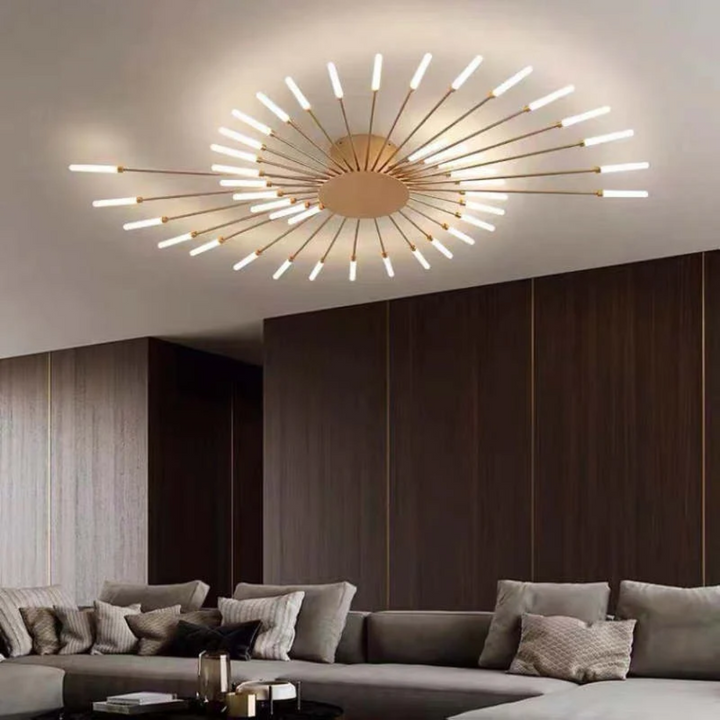 Stor modern LED-taklampa | LumenMax | Energibesparande