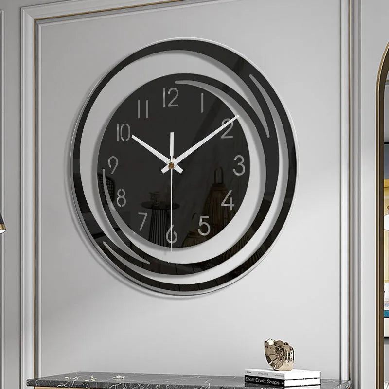Väggklocka - elegant och modern | Tyst klocka