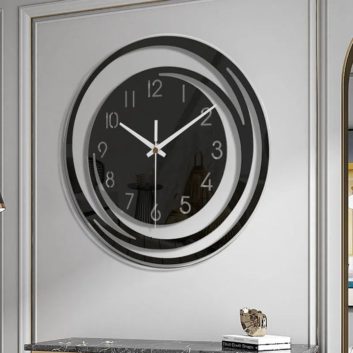 Väggklocka - elegant och modern | Tyst klocka