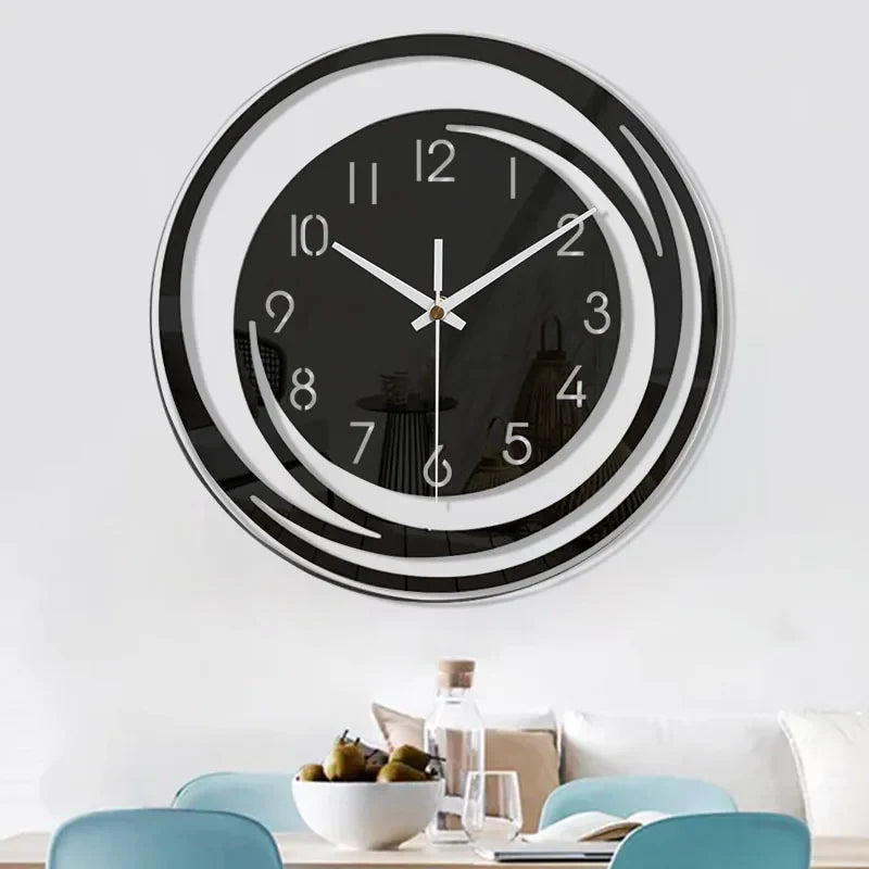 Väggklocka - elegant och modern | Tyst klocka
