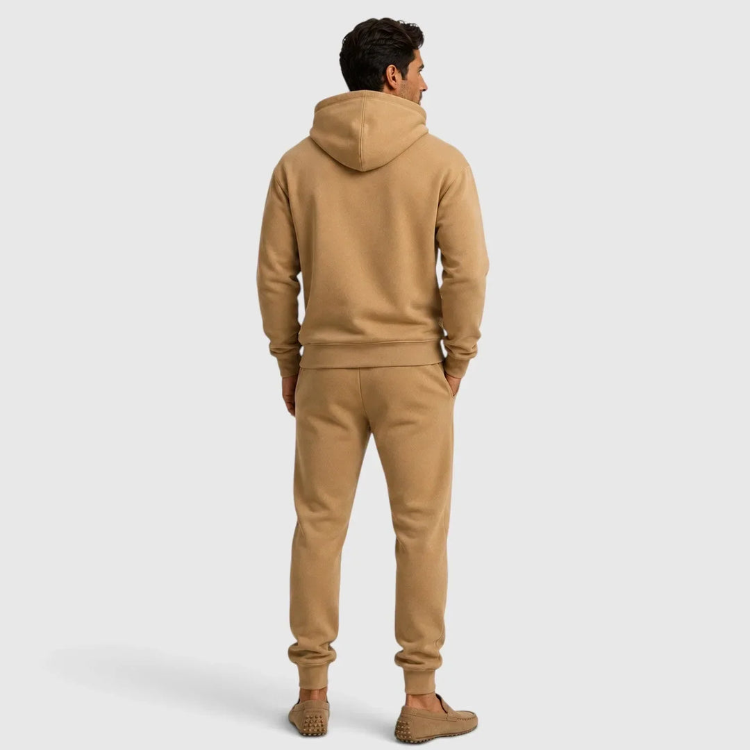 Loungeset för herr, huvtröja och joggingbyxor
