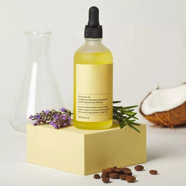 Vegansk hårväxtolja - 100 % naturligt serum