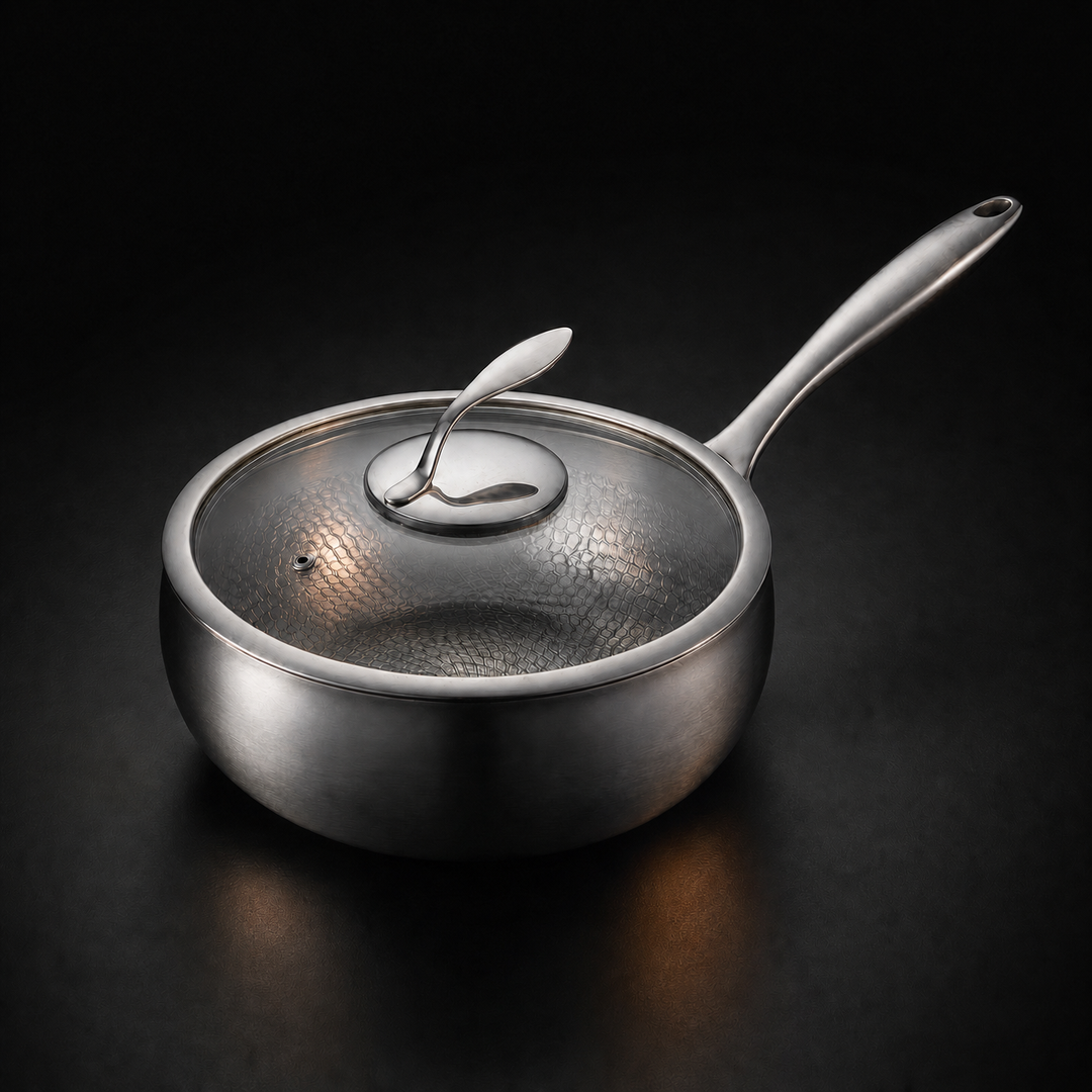 Handhamrad sautépanna i titan, PFAS-fri