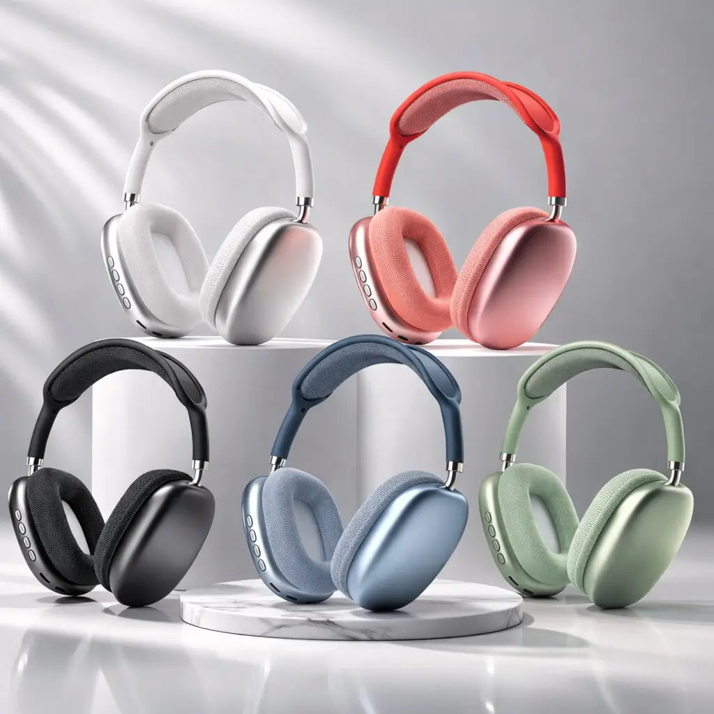Over-ear-hörlurar med brusreducering och Bluetooth (ANC)