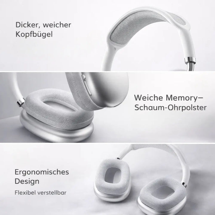 Over-ear-hörlurar med brusreducering och Bluetooth (ANC)