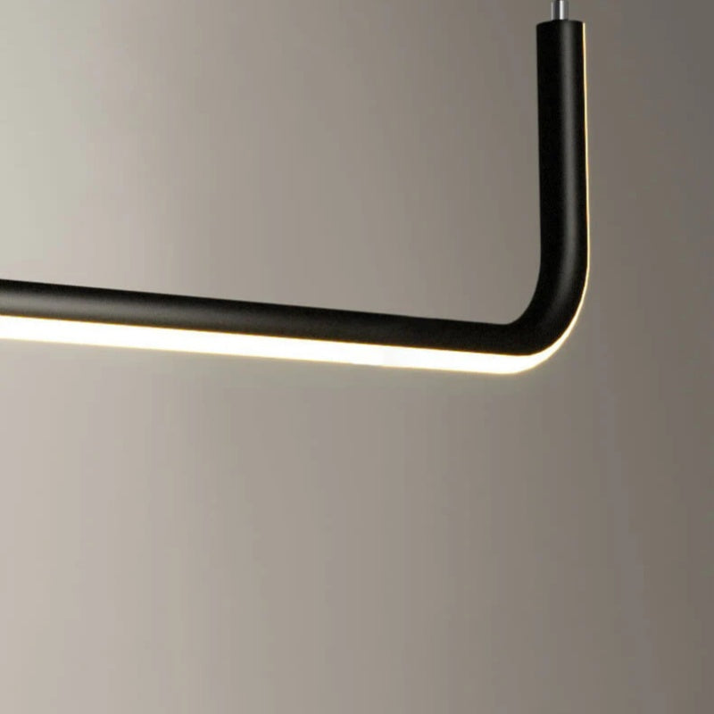 Arisha Modern LED-taklampa i Guld/Svart Metall för Matsal/Vardagsrum