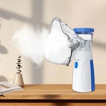 Bärbar mesh-inhalator för vuxna och barn – tyst, USB-laddningsbar inhalator