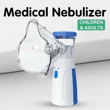 Bärbar mesh-inhalator för vuxna och barn – tyst, USB-laddningsbar inhalator