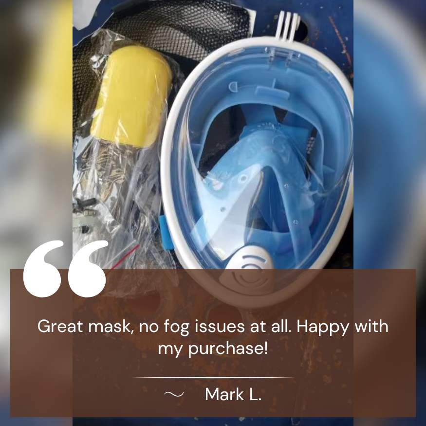 Snorkelmask i Pro-kvalitet