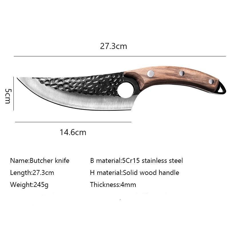 Japansk kökskniv Huusk Premium Control Pro handgjord