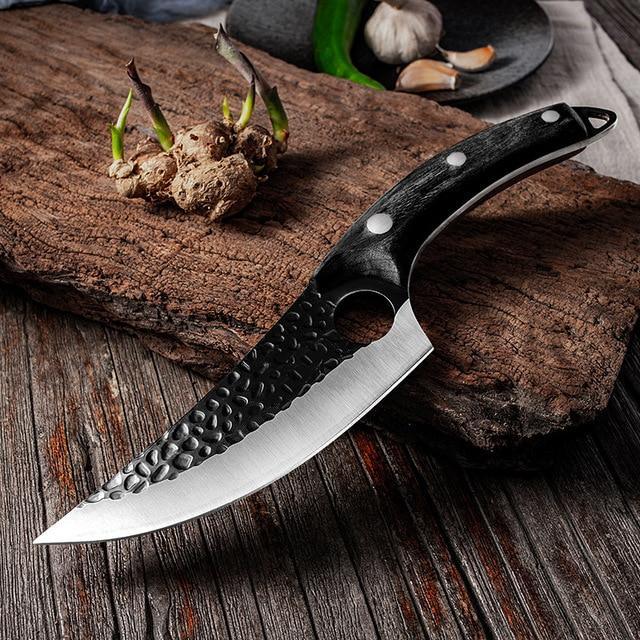 Japansk kökskniv Huusk Premium Control Pro handgjord