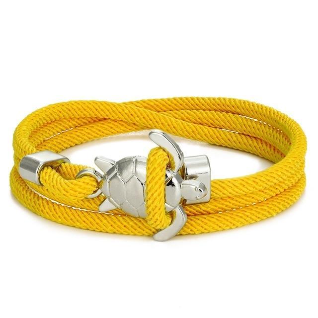 Elegant silverarmband med havssköldpaddsmotiv