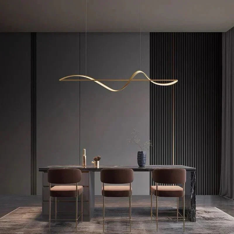 Hänglampa "Fala" – modern LED-lampa för bord eller köksö