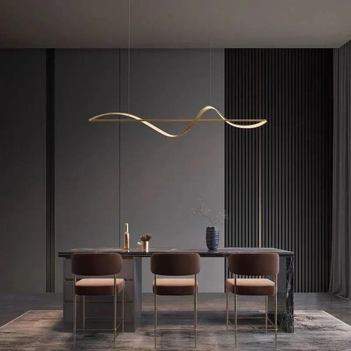 Hänglampa "Fala" – modern LED-lampa för bord eller köksö