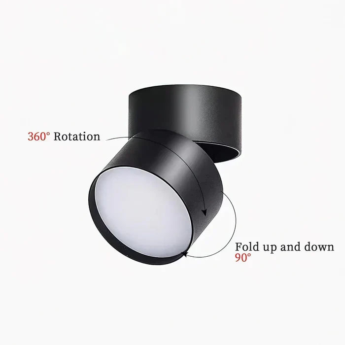 Modern justerbar LED-taklampa