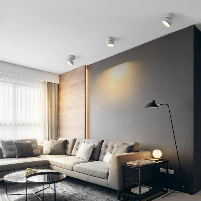 Modern justerbar LED-taklampa