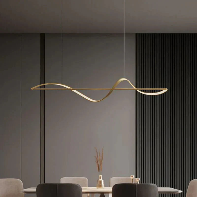 Hänglampa "Fala" – modern LED-lampa för bord eller köksö