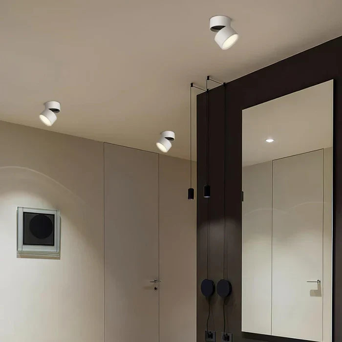 Modern justerbar LED-taklampa