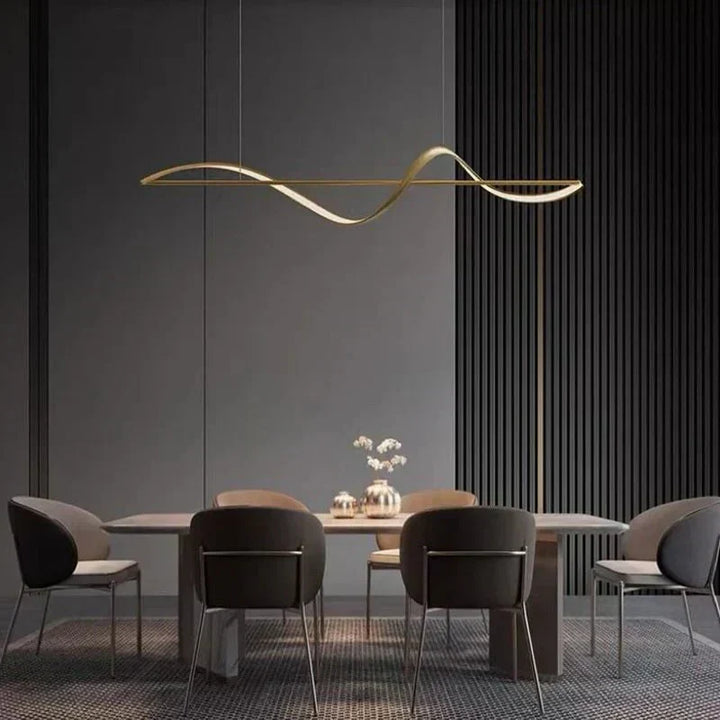 Hänglampa "Fala" – modern LED-lampa för bord eller köksö