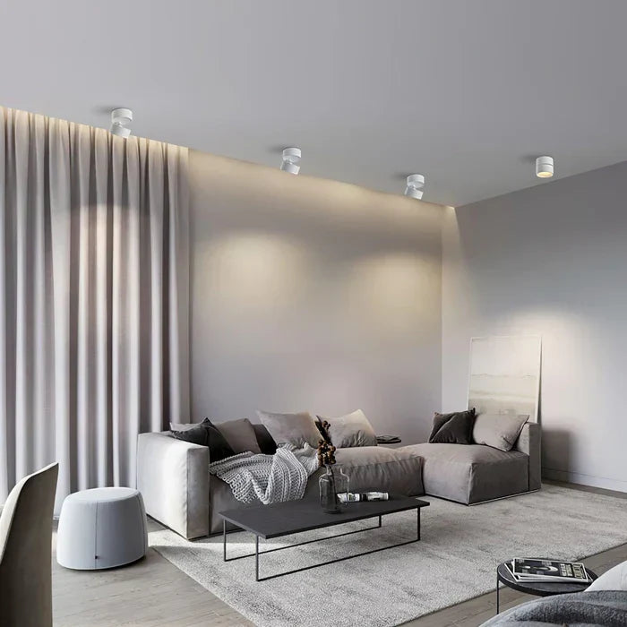 Modern justerbar LED-taklampa
