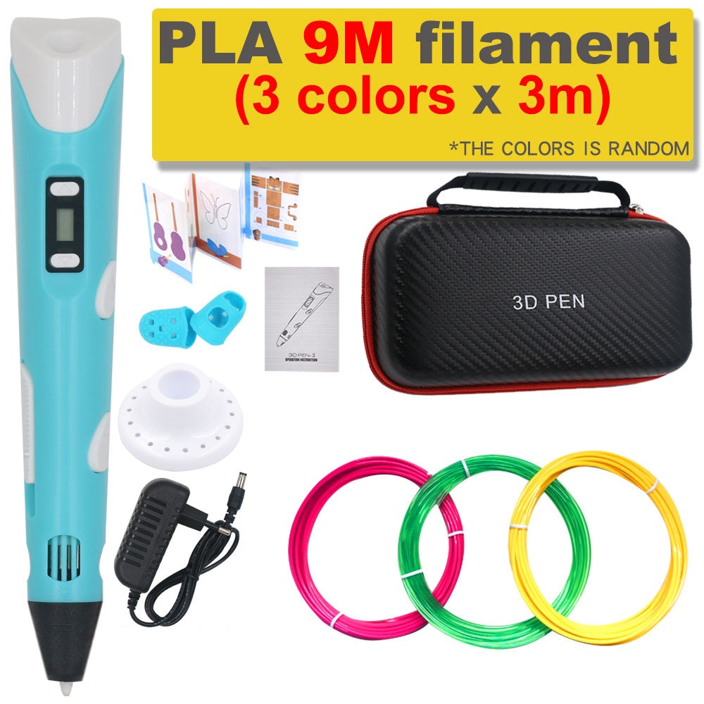 3D-skrivarpenna gör-det-själv med 200 m PLA-filament - present till barn