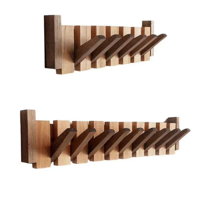 HarmonyCoat pianokrok – Kreativ klädhängare i trä för hall och entré