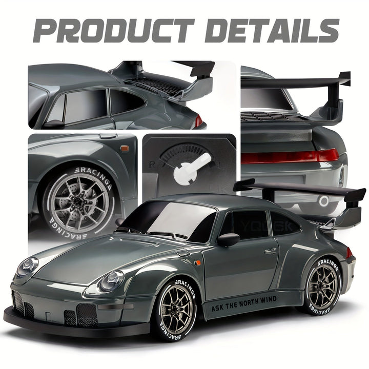 Ultimate Drift Racer 1:24 – radiostyrd bil med upplysta hjul