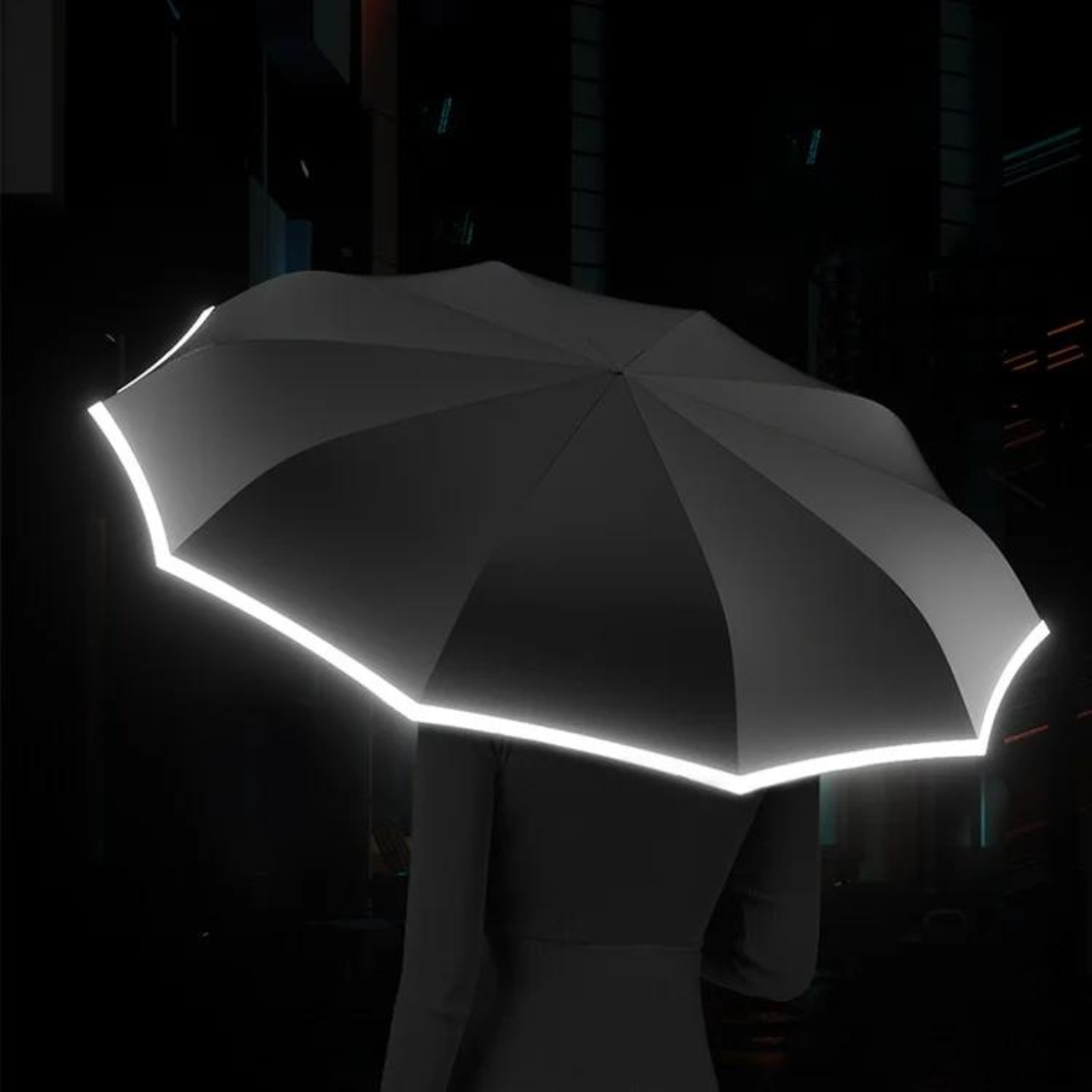 Vindtåligt Paraply - StormShield Reflekterande