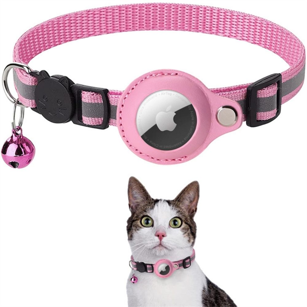 GPS-halsband för katter med reflekterande design