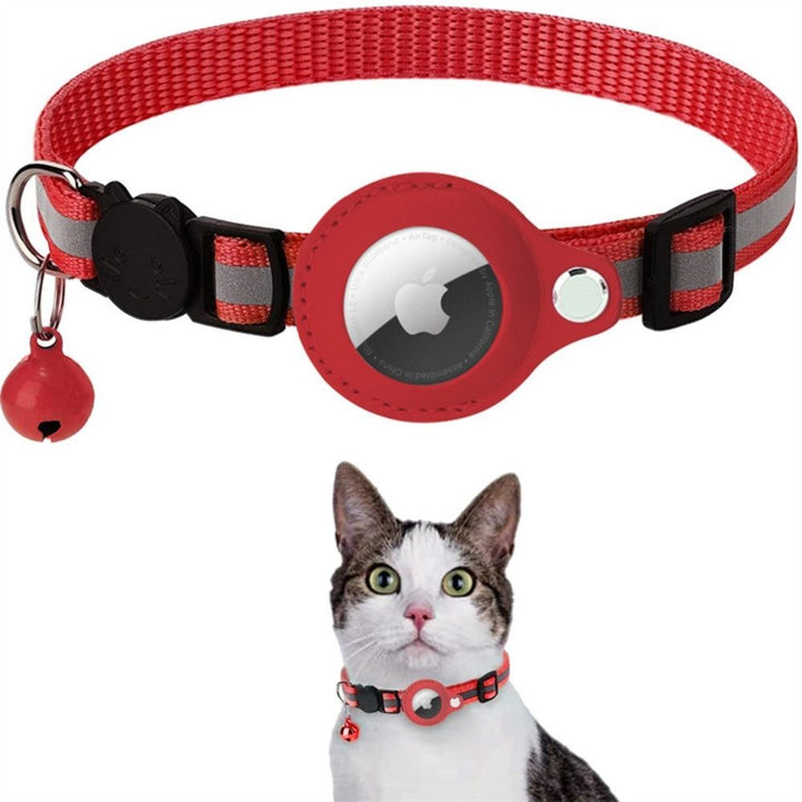 GPS-halsband för katter med reflekterande design