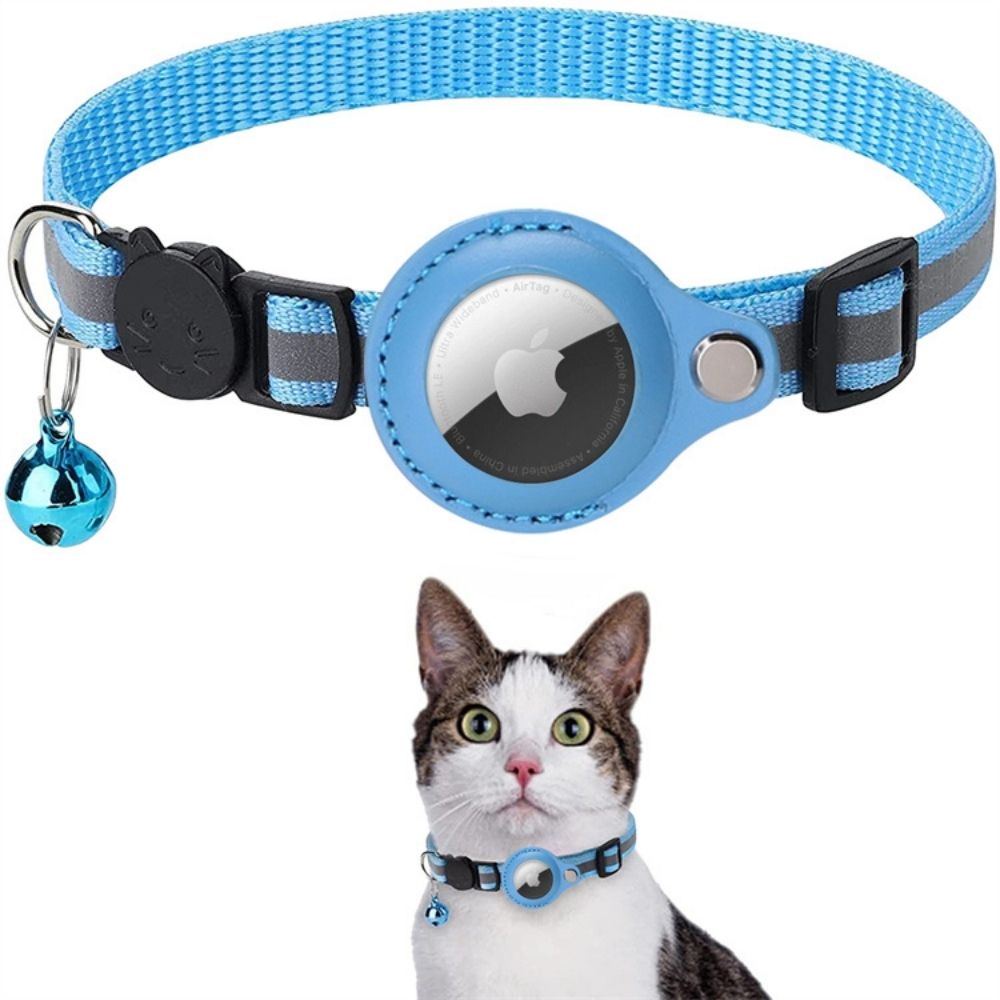 GPS-halsband för katter med reflekterande design