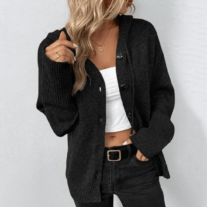 Strikket cardigan for kvinner