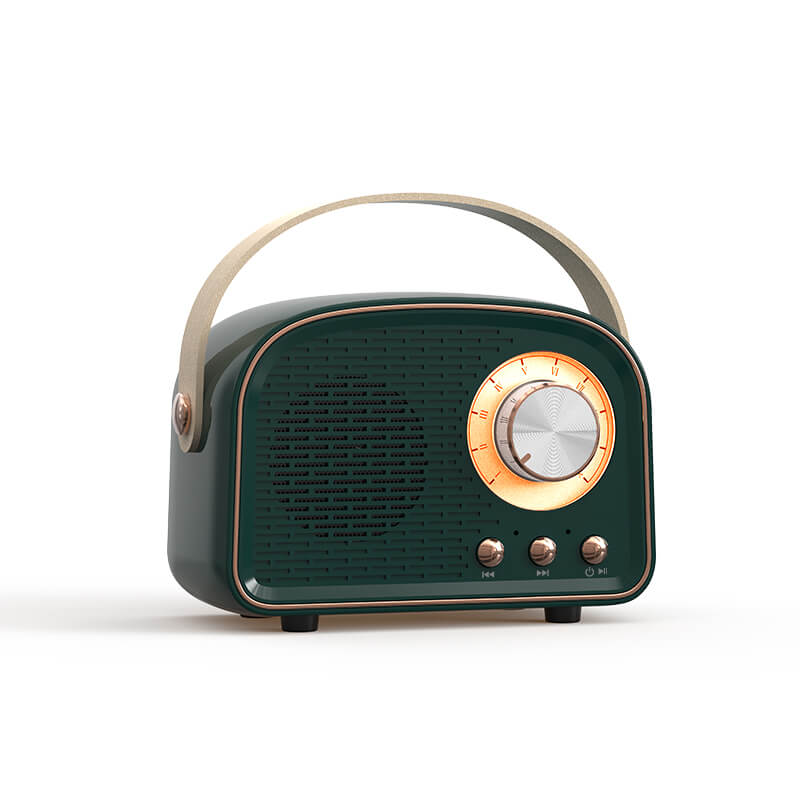 Sandsberg Retro Radio Bluetooth-högtalare | Sladdlös | Portabel | Elegant ljud för hemmet och på resande fot