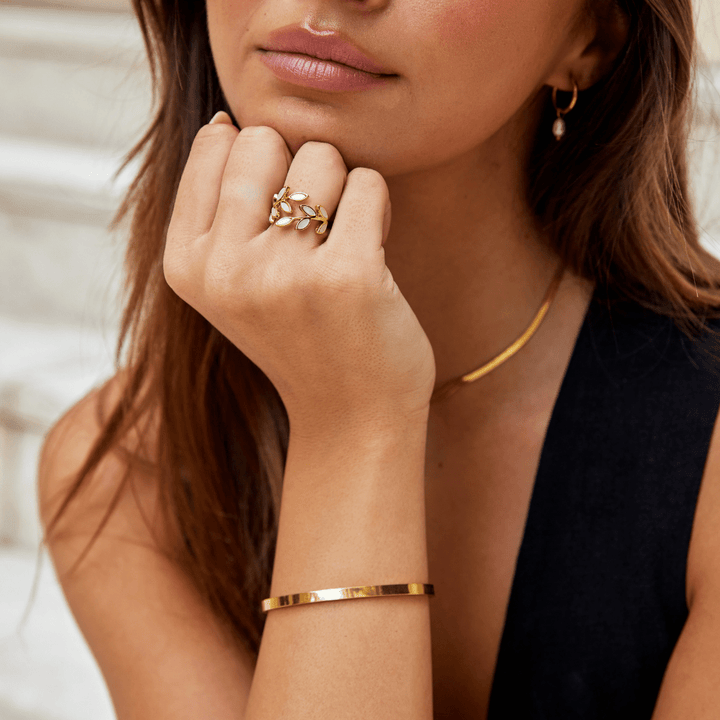Rina Bangle i guld