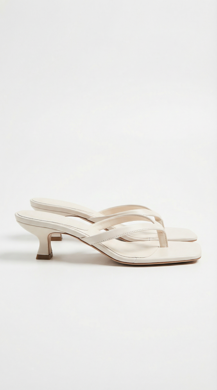 Flip-flops med klack – avslappnade sommarsandaler för dam
