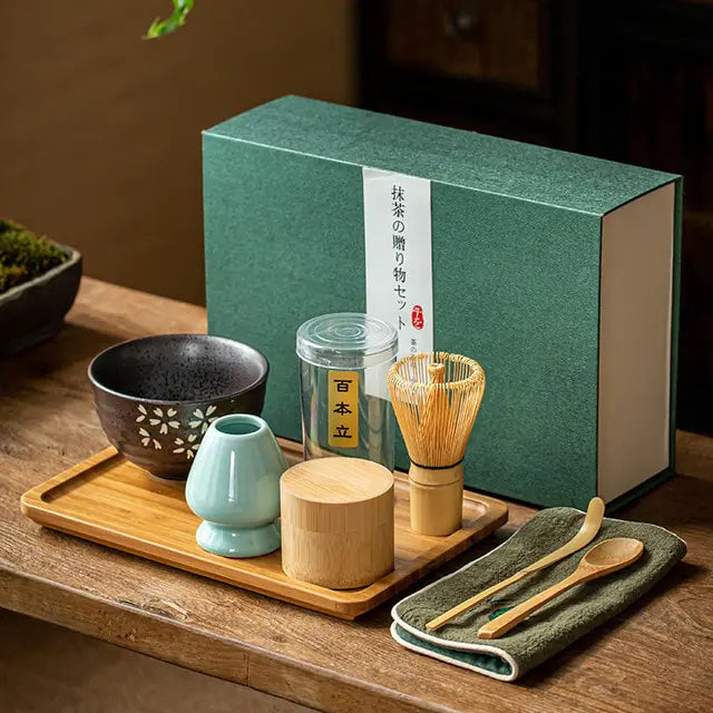 ZenMatcha – Traditionell presentset med matcha