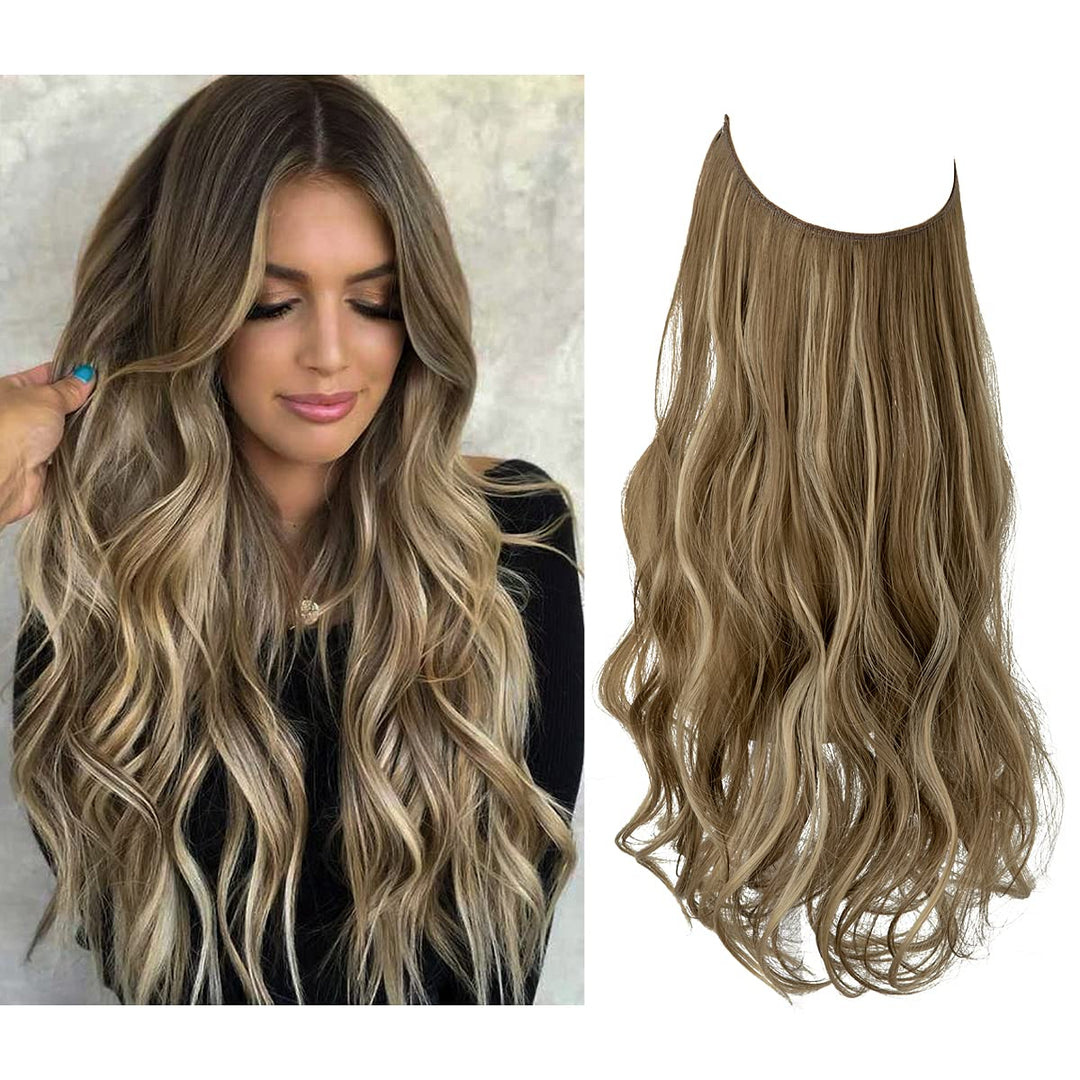 Osynliga Långa Hairextensions 40cm