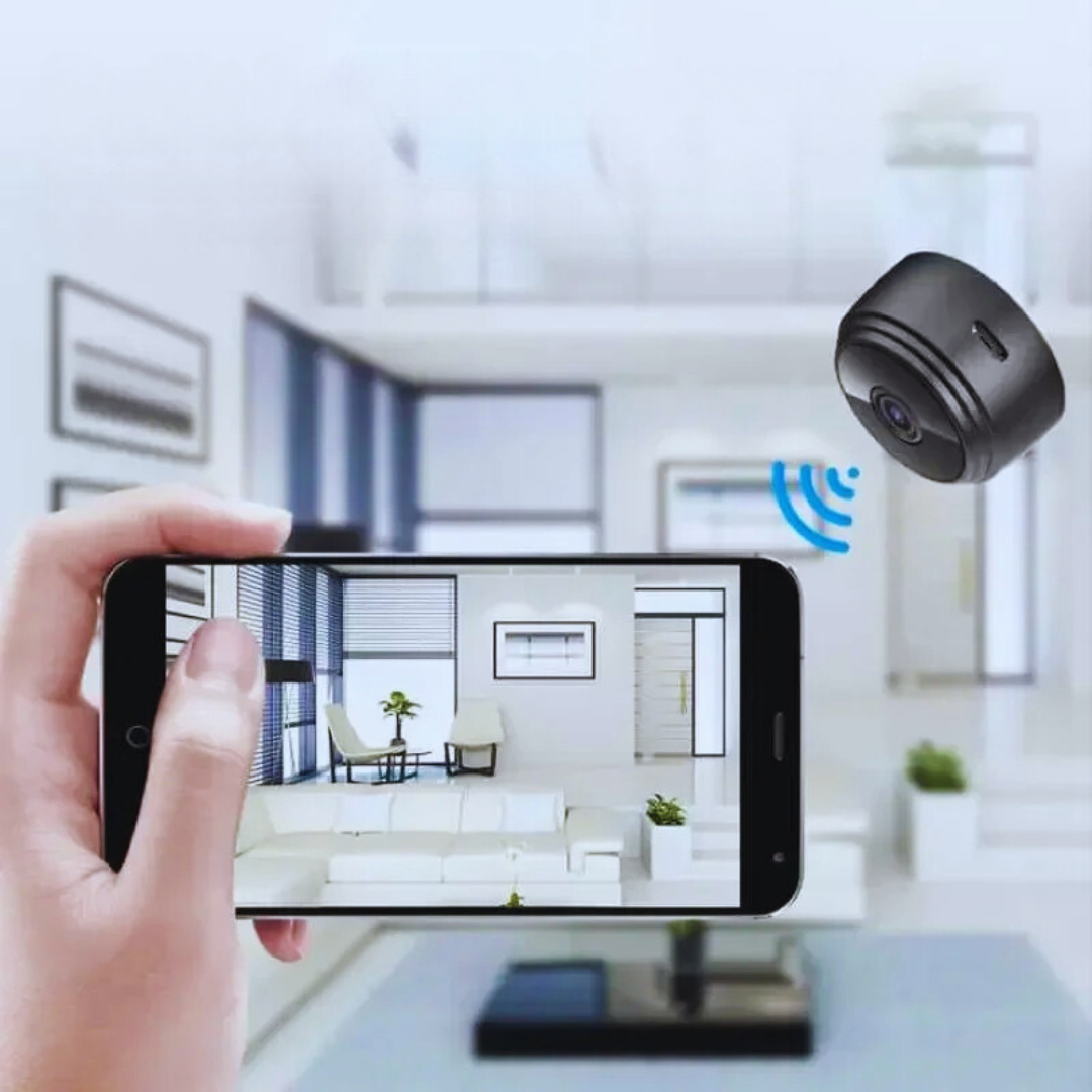 Kompakt WiFi HD-övervakningskamera