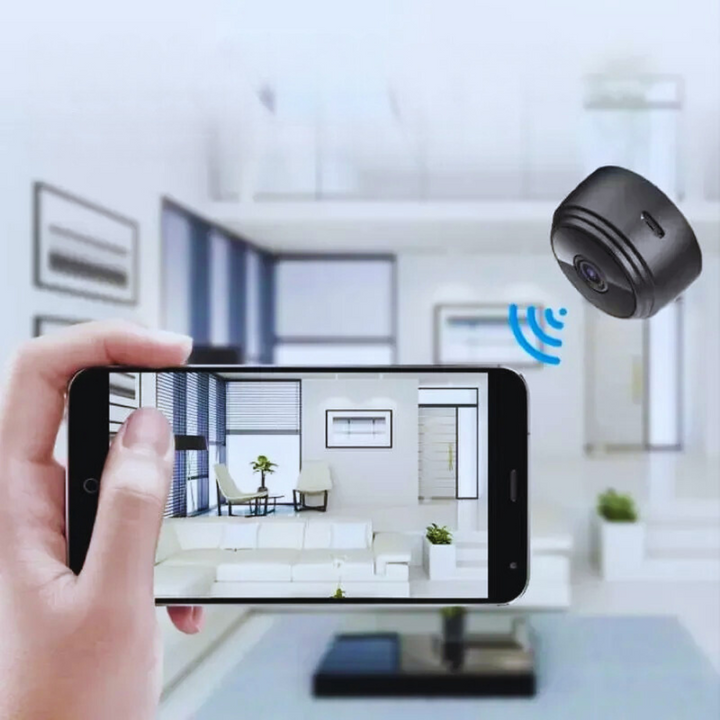 Kompakt WiFi HD-övervakningskamera