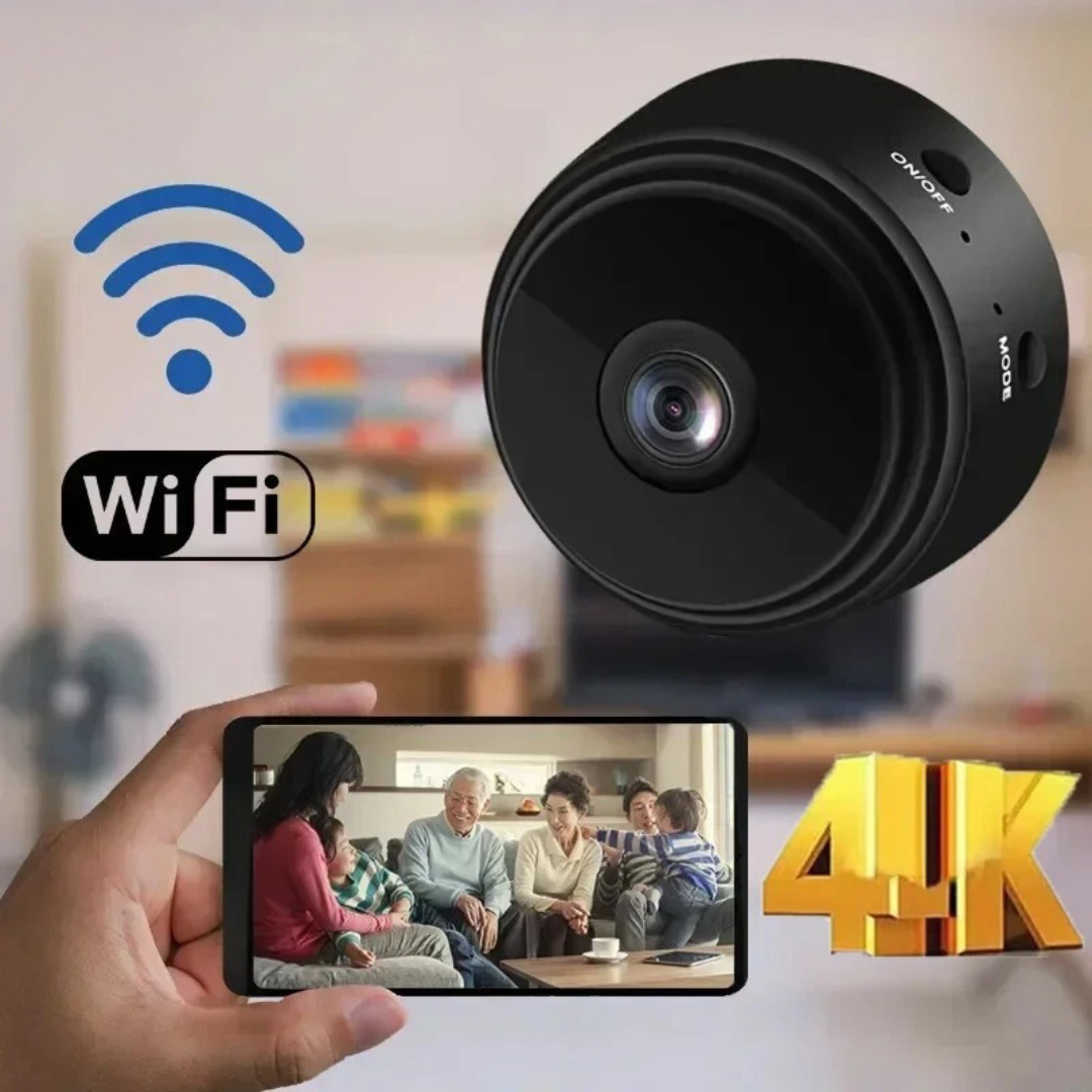 Kompakt WiFi HD-övervakningskamera