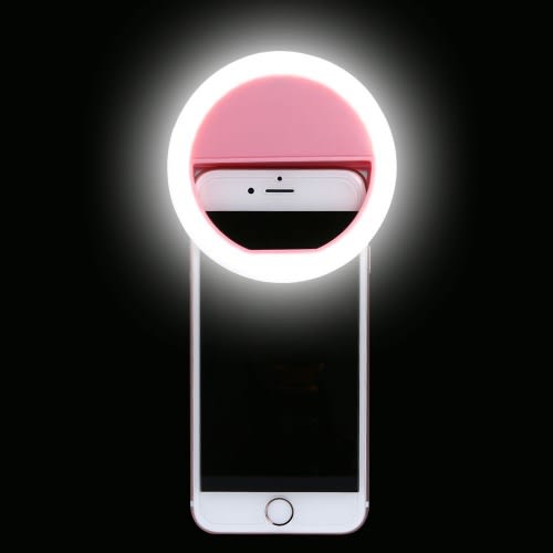 Bärbar ringlampa för selfies – GlowSnap