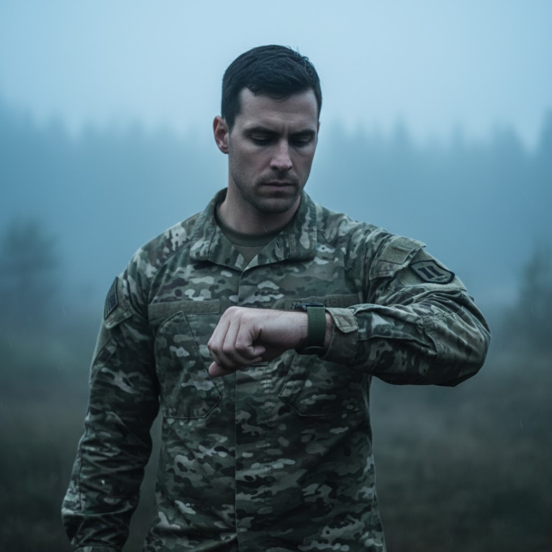 ShadowTime | Militärklocka – lysande precision för äventyr och natt