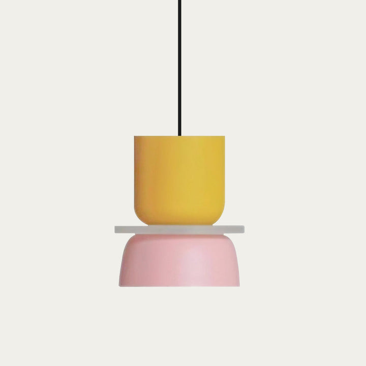 Lucie Nordic Color Block hänglampa