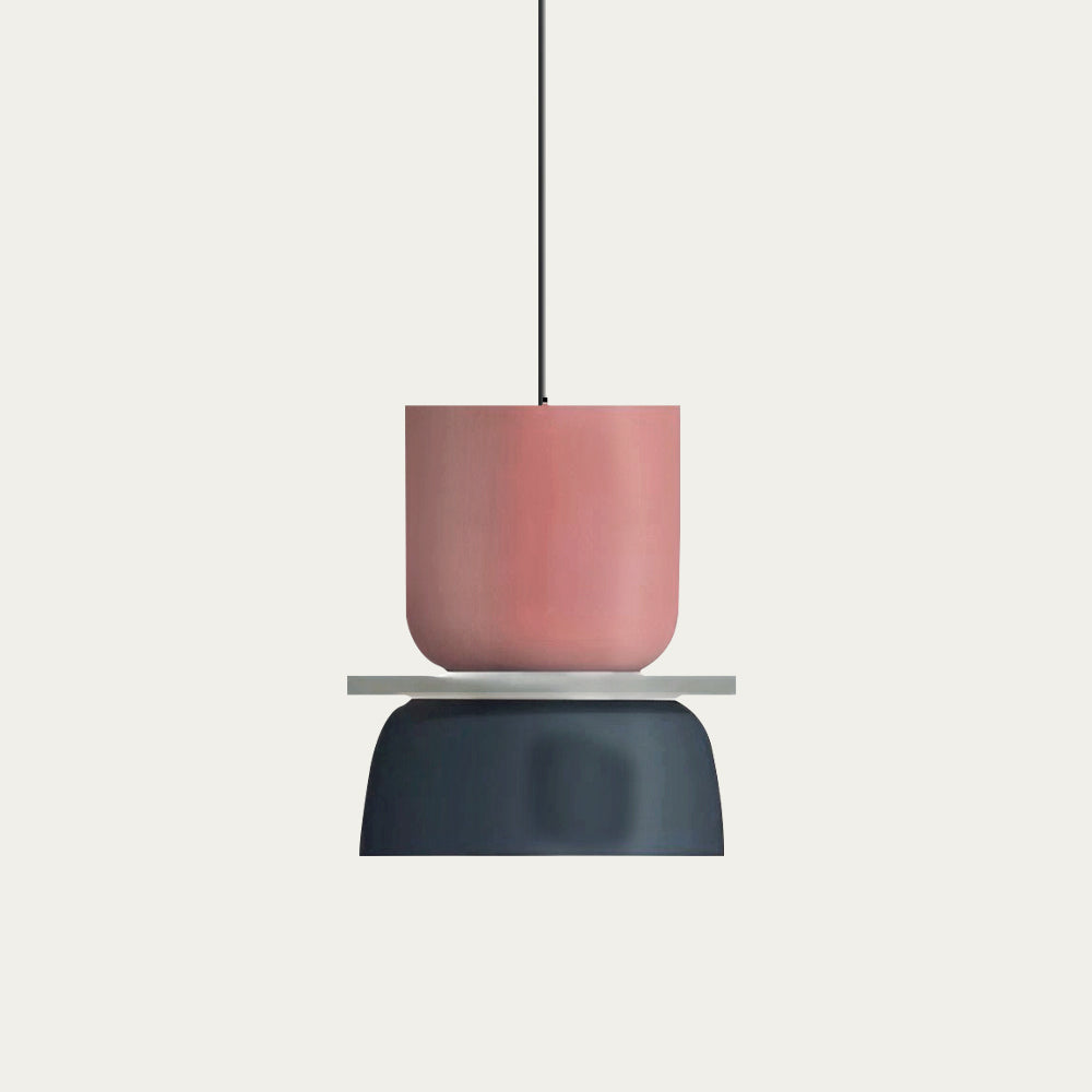 Lucie Nordic Color Block hänglampa