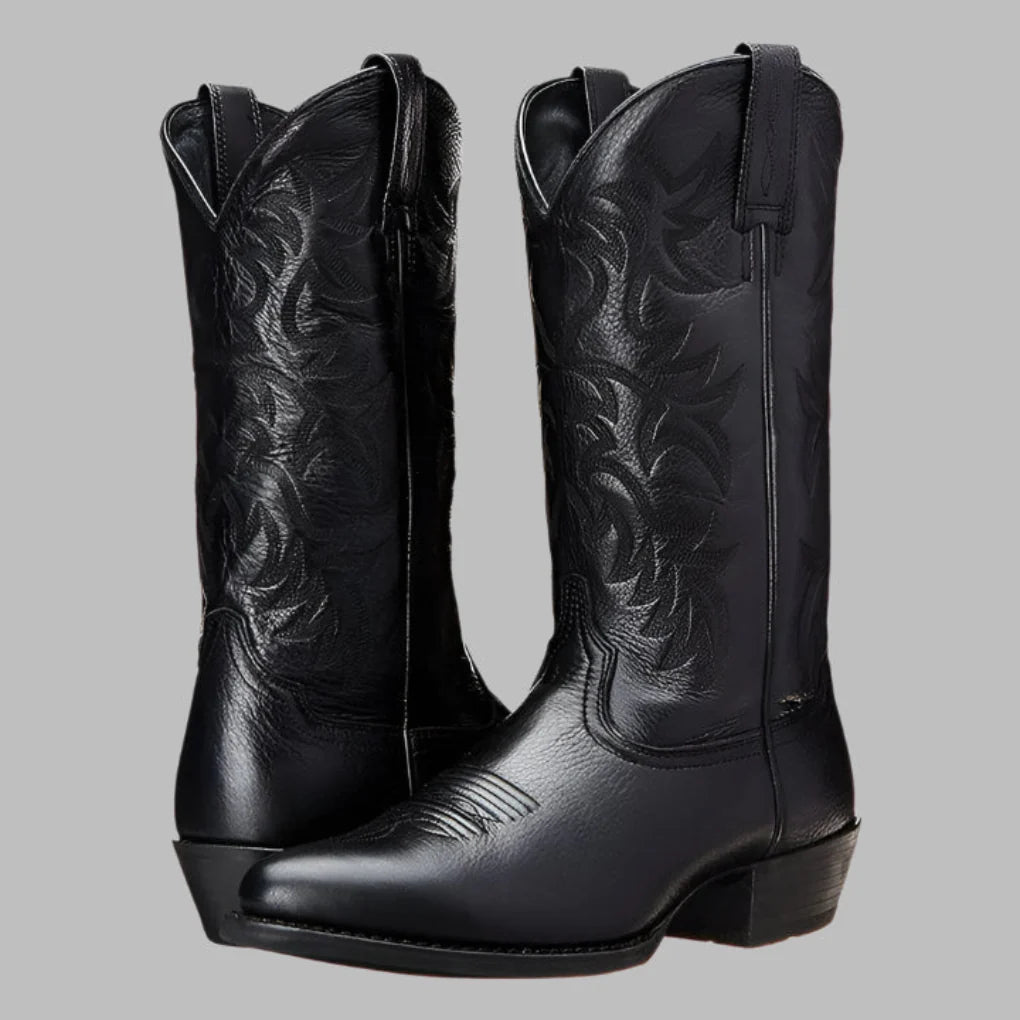Moderiktiga cowboystövlar för män